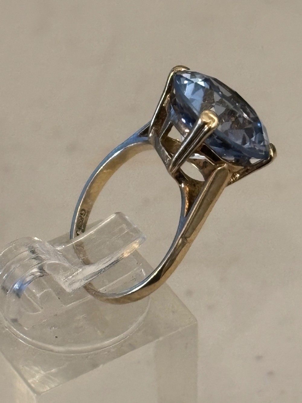 Vintage Topaz cocktail ring View III