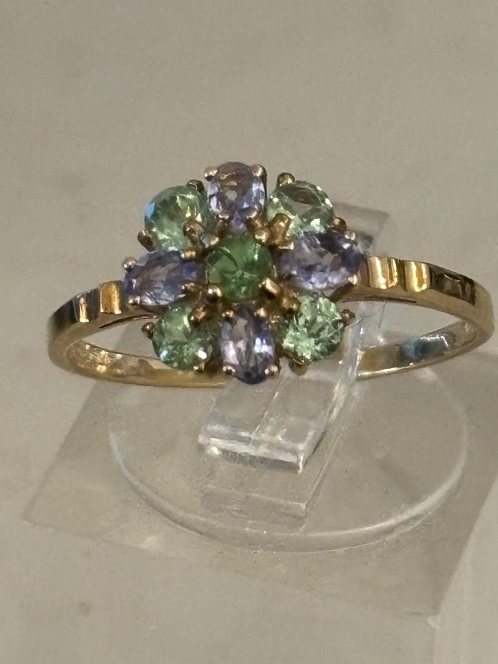 Vintage gold dress ring 