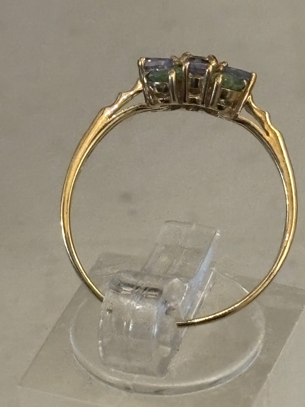 Vintage gold dress ring  View III