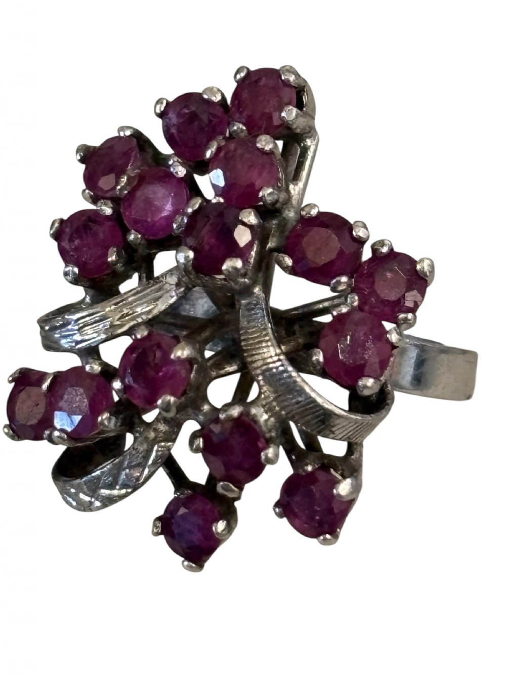 Ruby cocktail ring 