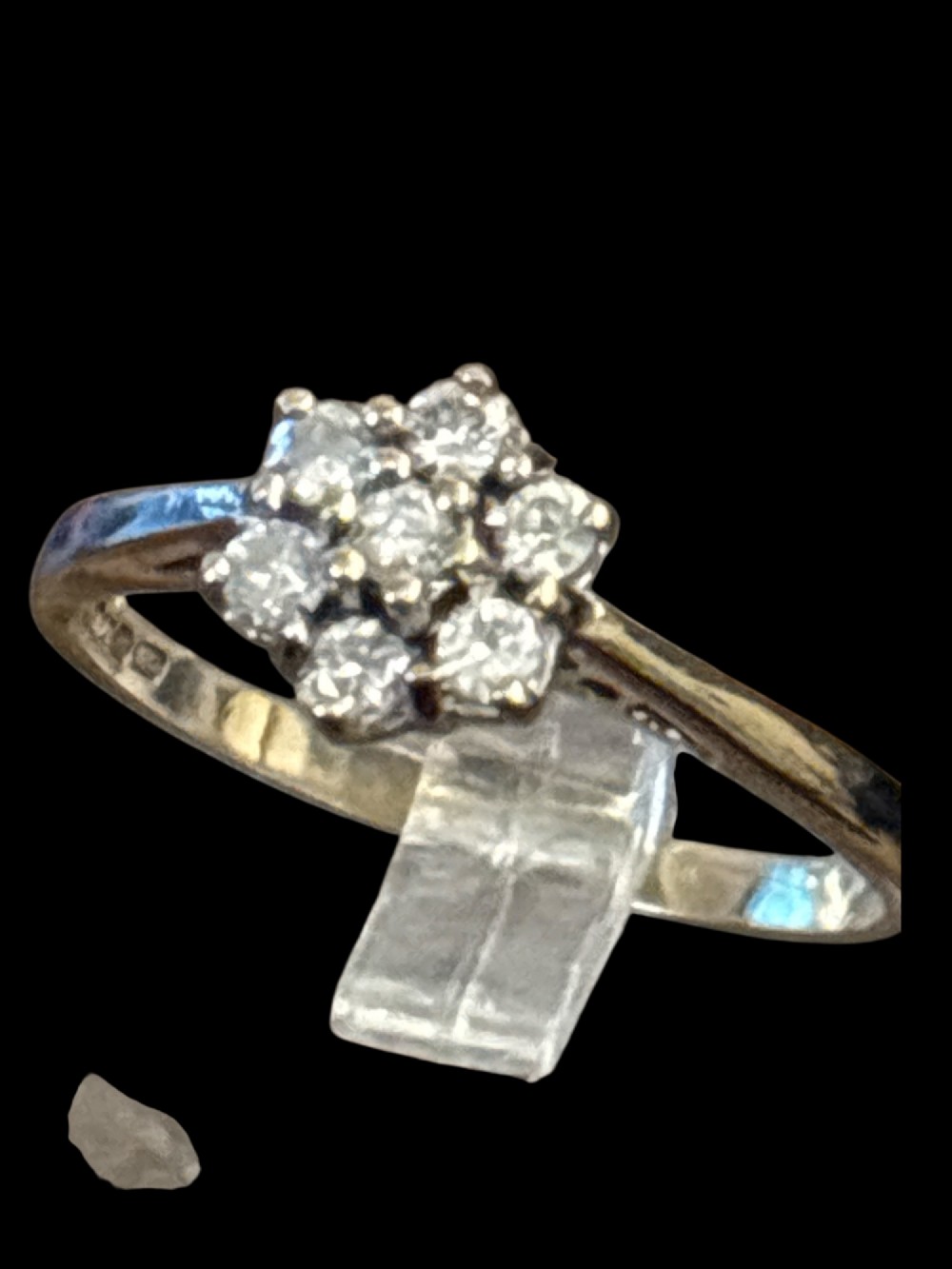 Vintage gold and diamond ring