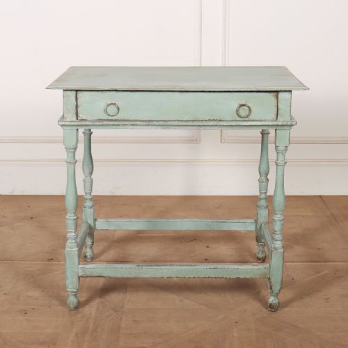18th Century Painted Lamp Table