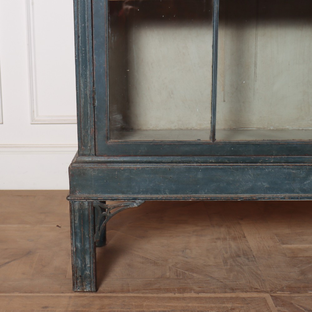 English Painted Display Cabinet View II