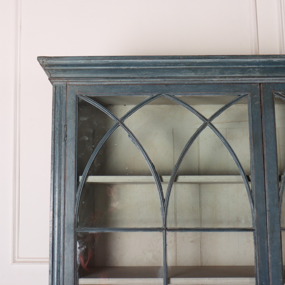 English Painted Display Cabinet View III
