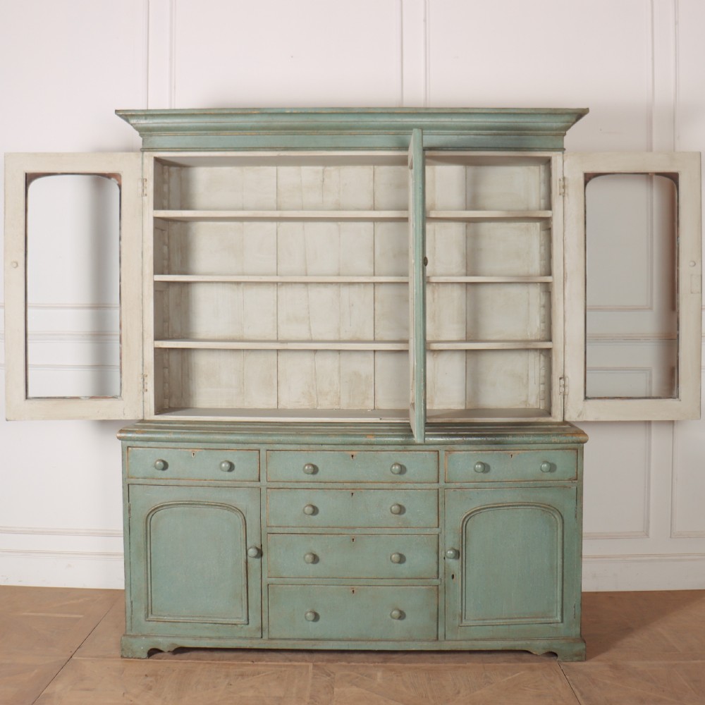 English Glazed Kitchen Dresser View VI