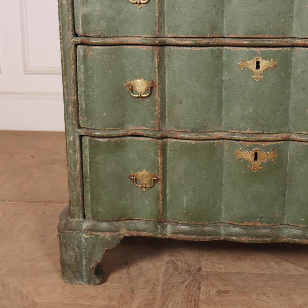 18th Century Dutch Serpentine Commode View III