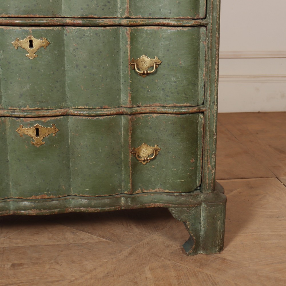 18th Century Dutch Serpentine Commode View IV