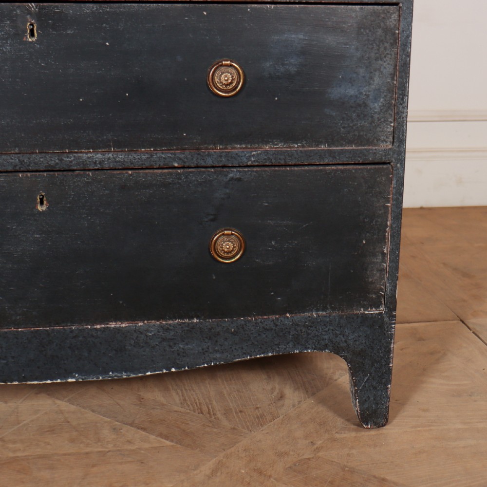 English Painted Chest of Drawers View V