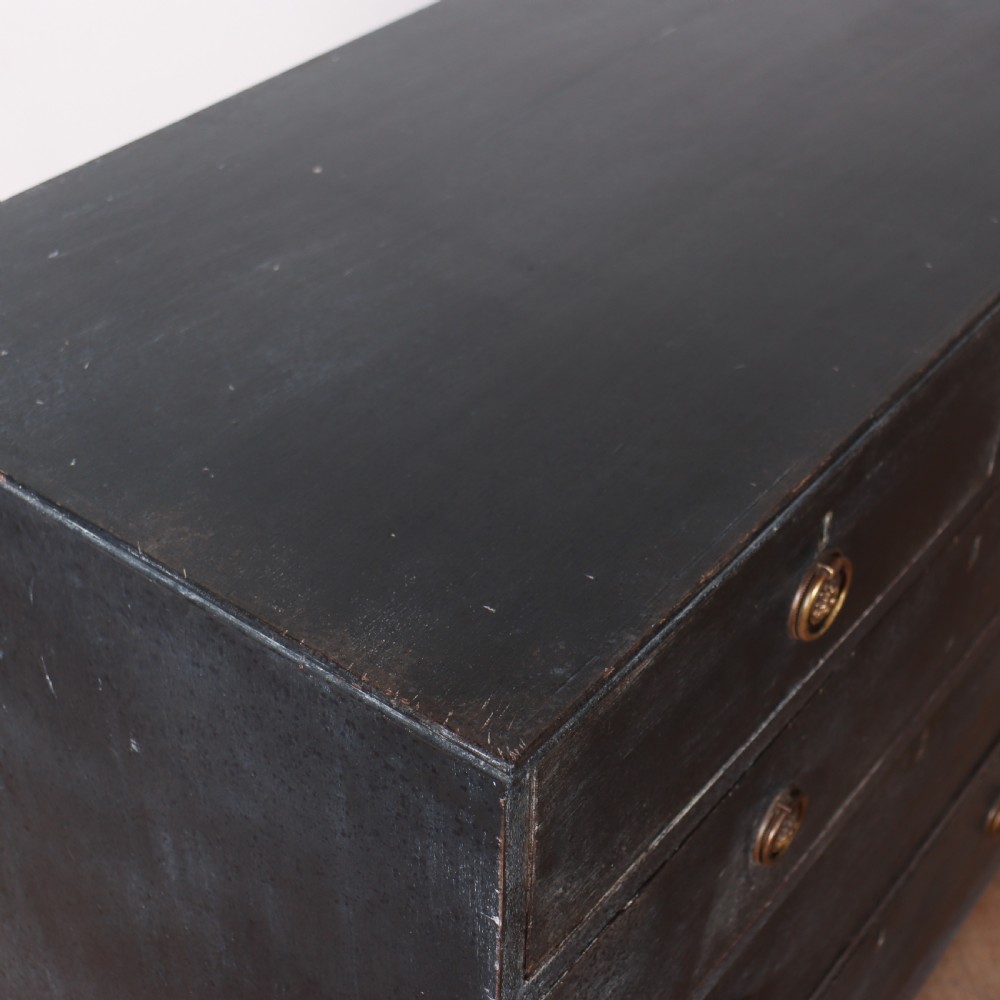 English Painted Chest of Drawers View VII