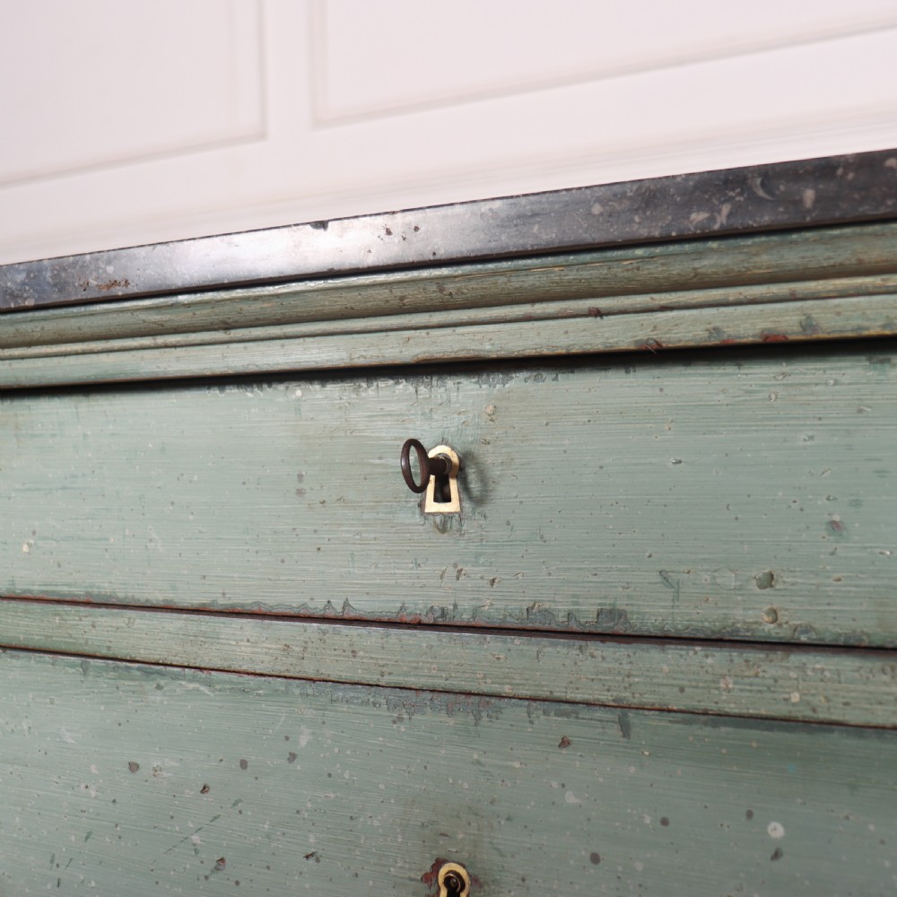 French Painted Oak Commode View VI