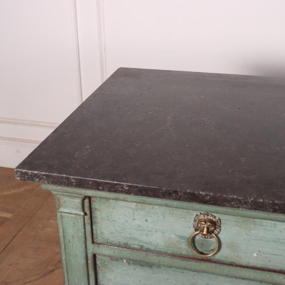 French Painted Oak Commode View VII