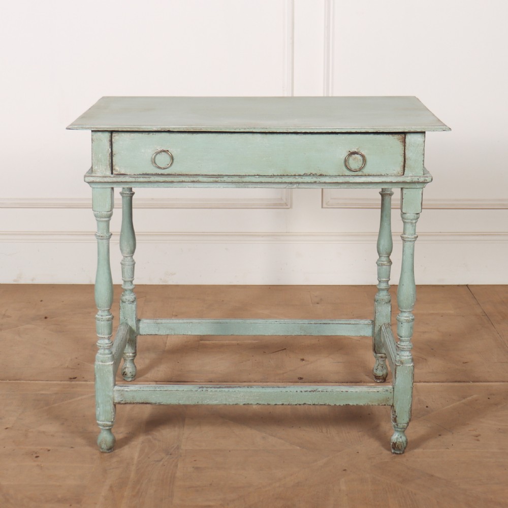 18th Century Painted Lamp Table