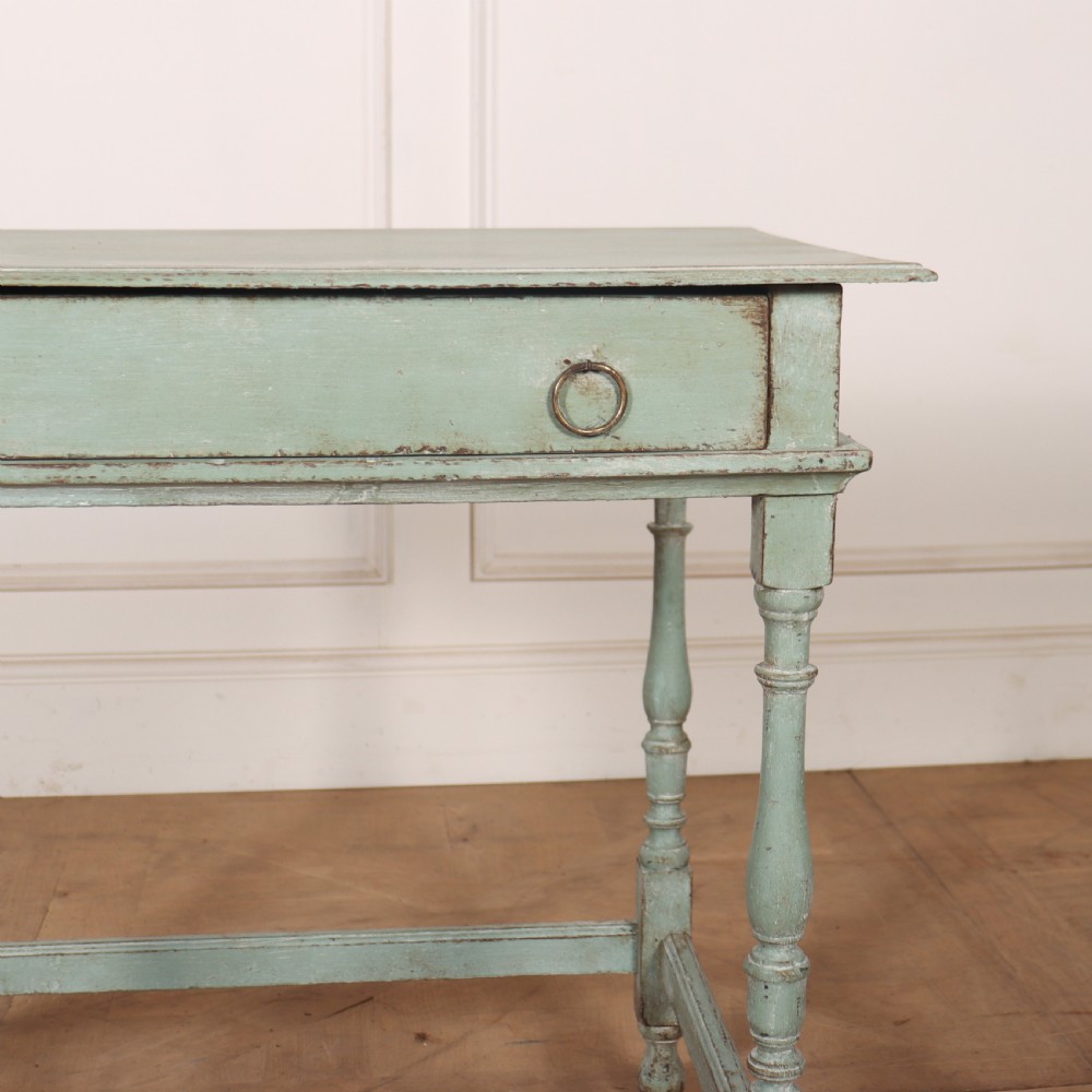 18th Century Painted Lamp Table View II