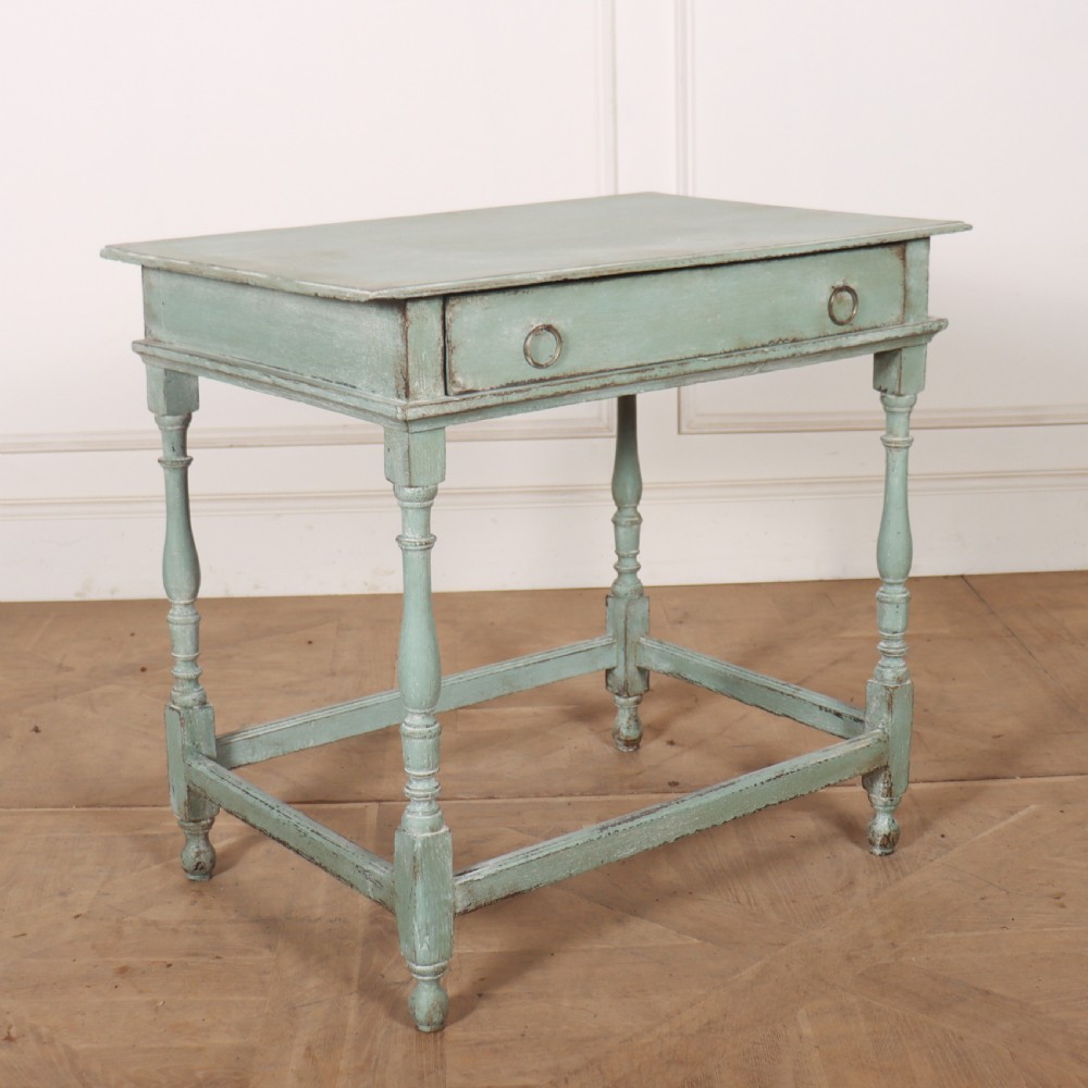 18th Century Painted Lamp Table View IV