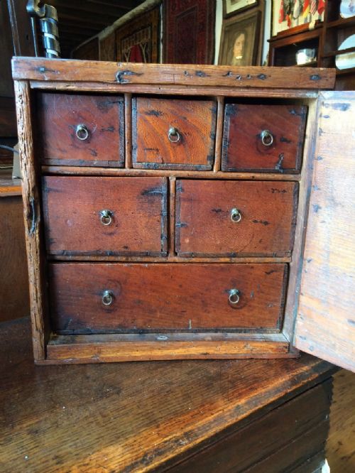 spice cabinet - CATEGORY: ANTIQUE CABINETS - DATED 17TH CENTURY