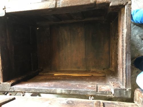 EARLY OAK COFFERCHEST - ADDITIONAL PHOTO 11