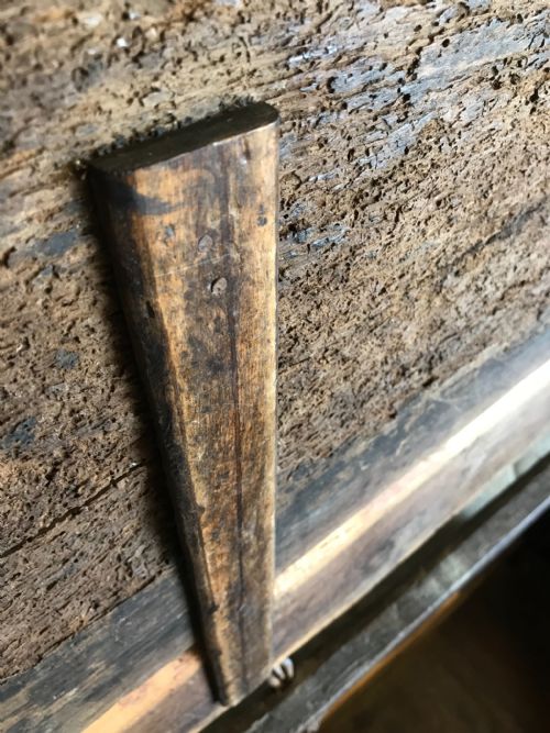 EARLY OAK COFFERCHEST - ADDITIONAL PHOTO 12