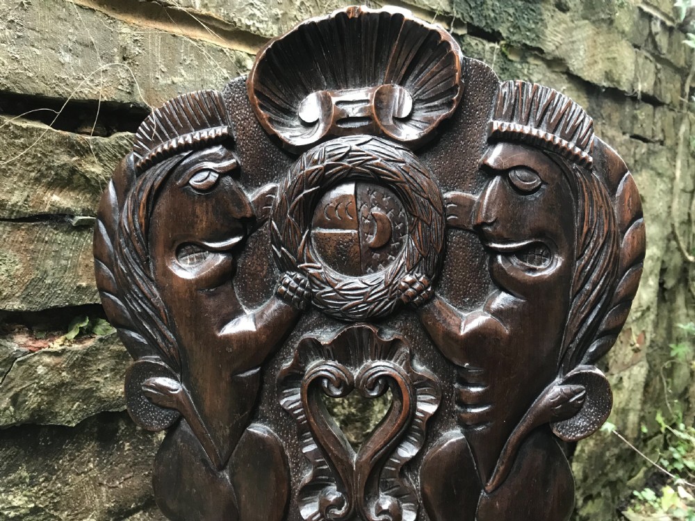 Carved Hall Chair View IV