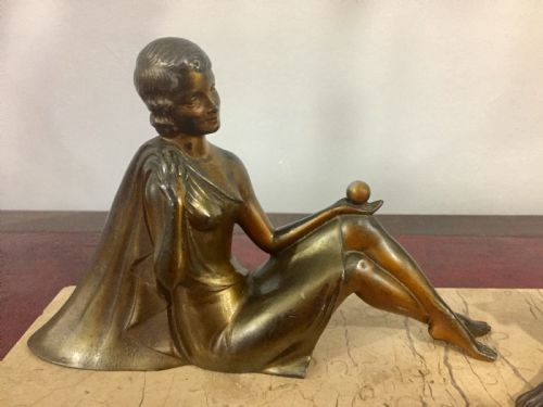 BALLESTE FRENCH ART DECO SCULPTURE C1930 - ADDITIONAL PHOTO 2