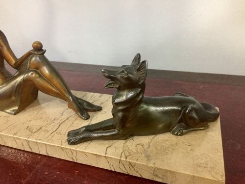 BALLESTE FRENCH ART DECO SCULPTURE C1930 - ADDITIONAL PHOTO 3