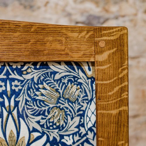 ARTS CRAFTS GOLDEN OAK FIRE SCREEN C1910 - ADDITIONAL PHOTO 1