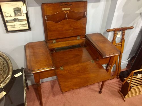 THE 'BRITISHER DESK'1906 RARE MAHOGANY EXAMPLE - ADDITIONAL PHOTO 2