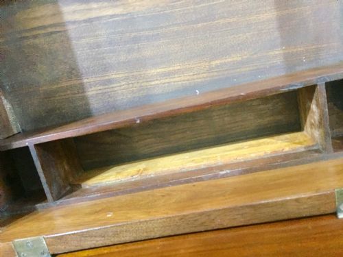 THE 'BRITISHER DESK'1906 RARE MAHOGANY EXAMPLE - ADDITIONAL PHOTO 3