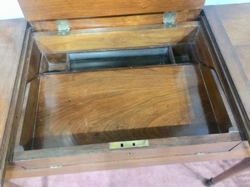 THE 'BRITISHER DESK'1906 RARE MAHOGANY EXAMPLE - ADDITIONAL PHOTO 5