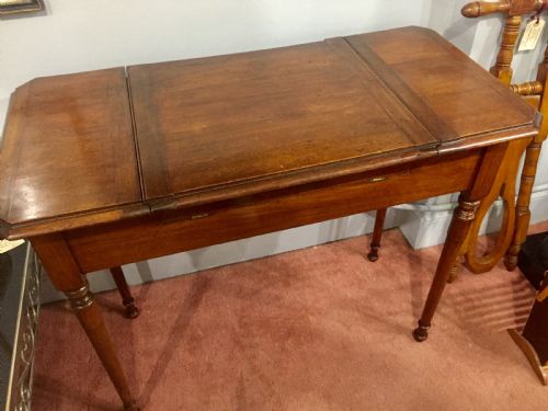 THE 'BRITISHER DESK'1906 RARE MAHOGANY EXAMPLE - ADDITIONAL PHOTO 6