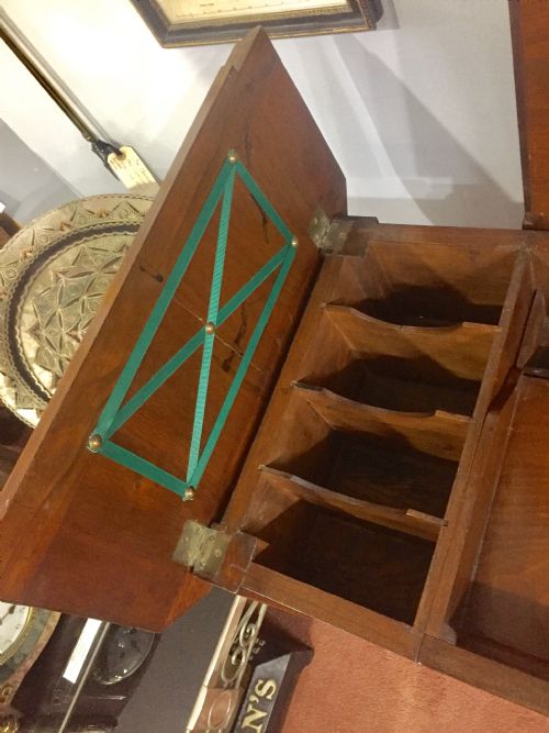 THE 'BRITISHER DESK'1906 RARE MAHOGANY EXAMPLE - ADDITIONAL PHOTO 7