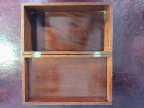 ART DECO BURR WALNUT BOX C1930 - ADDITIONAL PHOTO 2