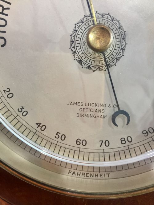 THERMOMETER BAROMETER EARLY 20TH C - ADDITIONAL PHOTO 2