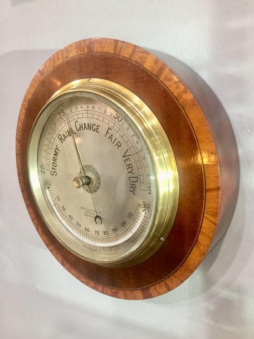THERMOMETER BAROMETER EARLY 20TH C - ADDITIONAL PHOTO 5