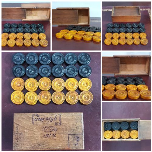 FRENCH WALNUT REVERSIBLE CHESS BOARD LEATHER TOP GAMES OCCASIONAL TABLE WITH DRAWER C1900 VICTORIAN CHESS AND DRAUGHTS SETS - ADDITIONAL PHOTO 5