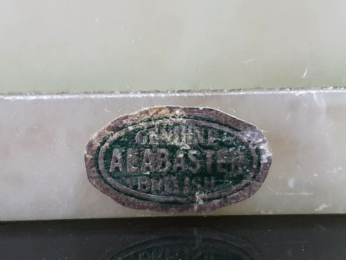 PAIR OF SCOTTISH TERRIERS ART DECO BOOKENDS ON ALABASTER BASES C1930 - ADDITIONAL PHOTO 3