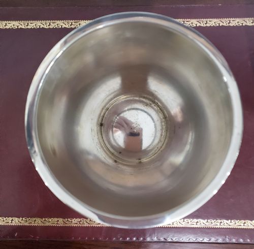 CHRISTOFLE FRENCH ART DECO SILVER PLATED CHAMPAGNE COOLER C1930 - ADDITIONAL PHOTO 6