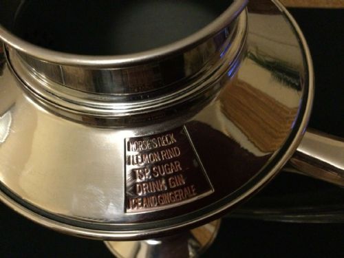 KEYSTON USA CHROME COCKTAIL RECIPE SHAKER C1930S - ADDITIONAL PHOTO 4