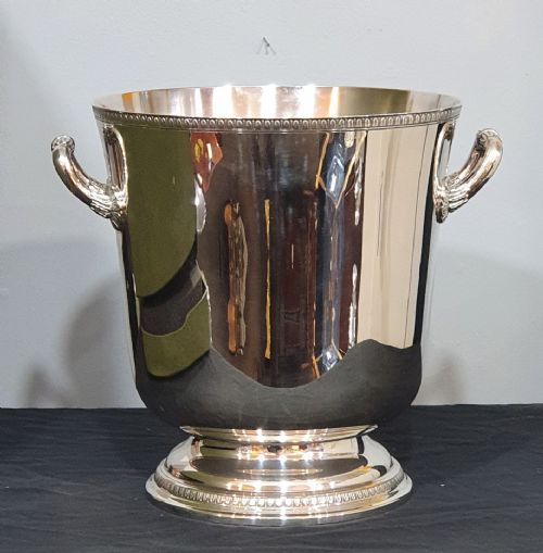 CHRISTOFLE SILVER PLATED ICE BUCKET WITH ORIGINAL BOX - ADDITIONAL PHOTO 7