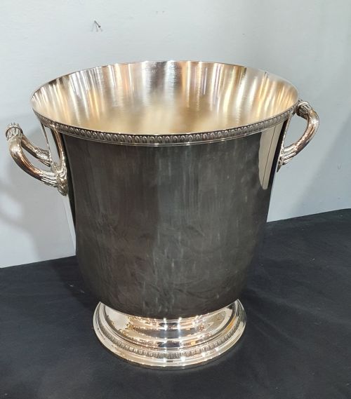 CHRISTOFLE SILVER PLATED ICE BUCKET WITH ORIGINAL BOX - ADDITIONAL PHOTO 9
