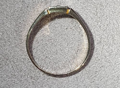 1920S AMETHYST 9CT GOLD SIGNET RING SIZE T - ADDITIONAL PHOTO 5