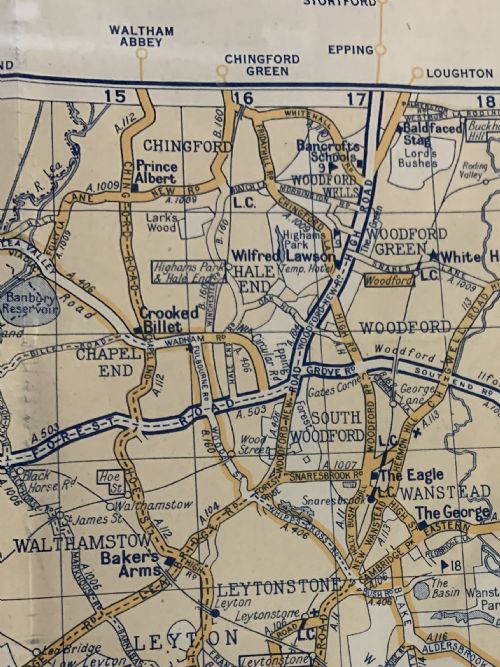 AA DUPLEX MAP OF LONDON C1930S - ADDITIONAL PHOTO 3