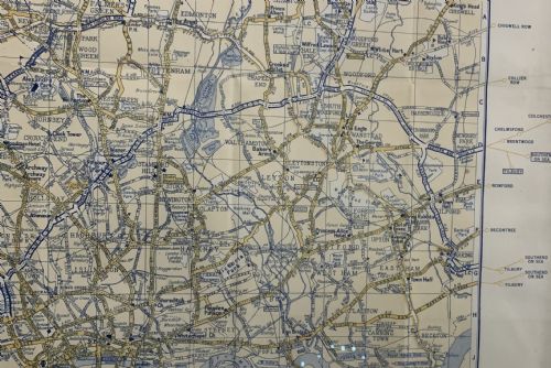 AA DUPLEX MAP OF LONDON 1930S - ADDITIONAL PHOTO 5