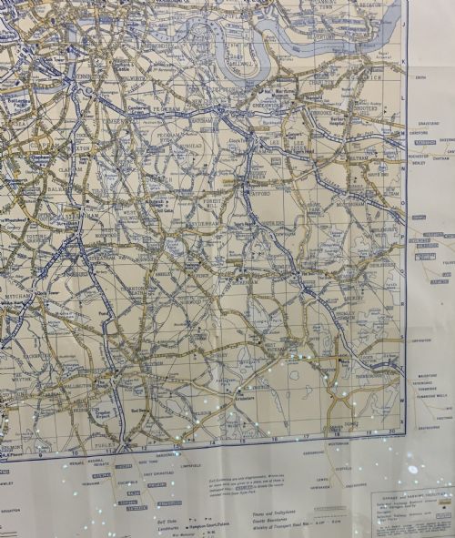 AA DUPLEX MAP OF LONDON 1930S - ADDITIONAL PHOTO 6