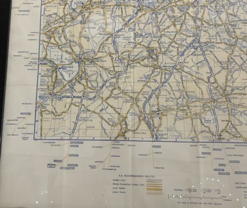 AA DUPLEX MAP OF LONDON 1930S - ADDITIONAL PHOTO 8