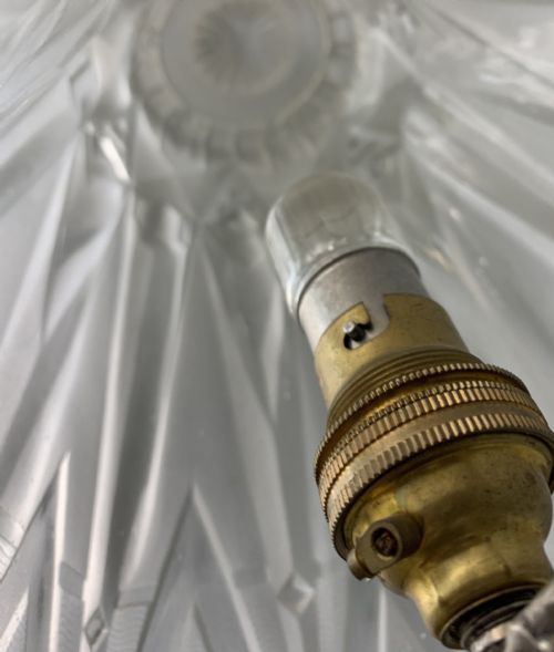 MULLERFRERES LUNEVILLE FRENCH ART DECO LAMP C1920 SIGNED - ADDITIONAL PHOTO 7
