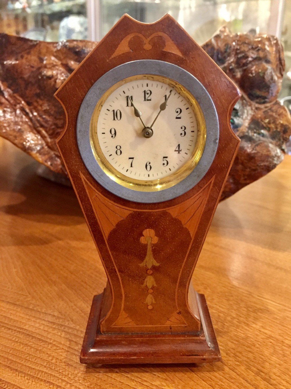 Edwardian mantle clock c1910