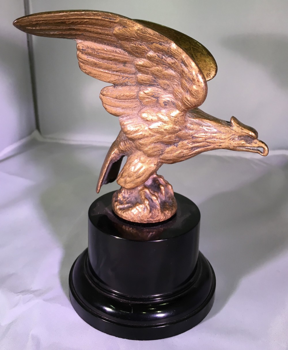 Art Deco Gilt Eagle Car Mascot
