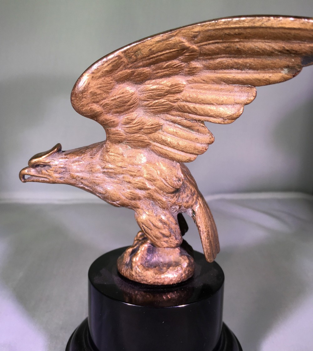 Art Deco Gilt Eagle Car Mascot View III