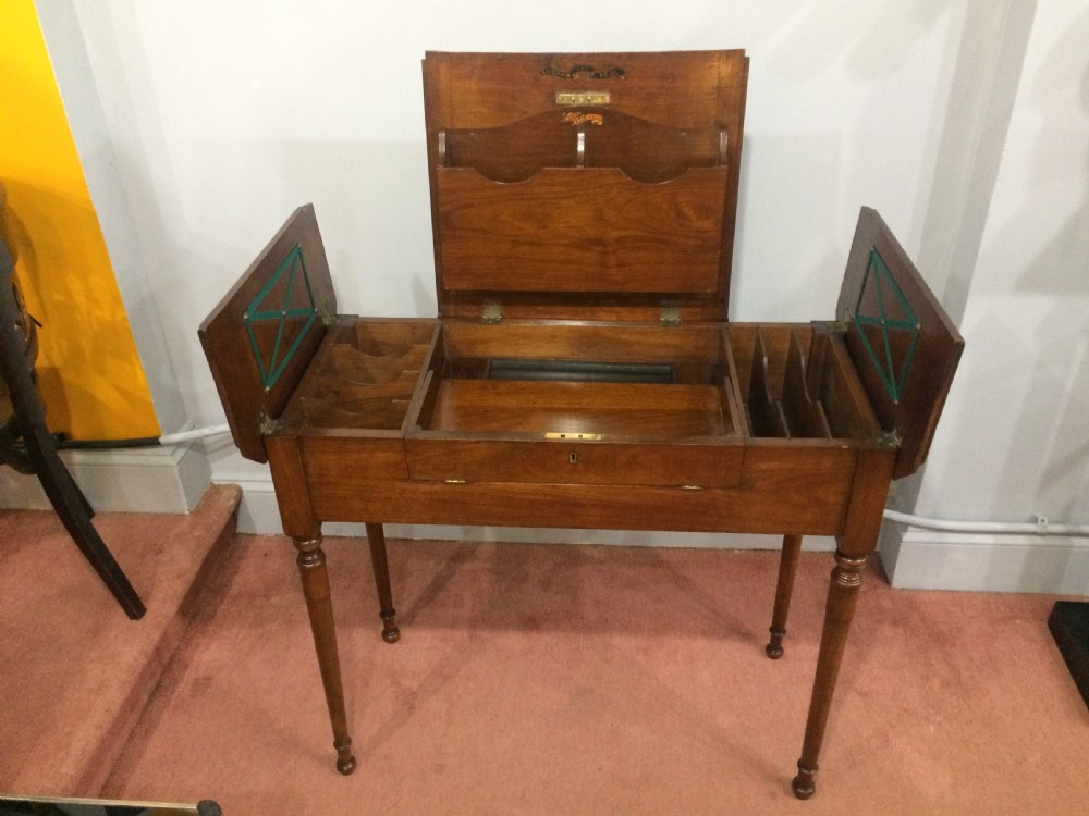 The 'Britisher desk'.1906. Rare mahogany example.