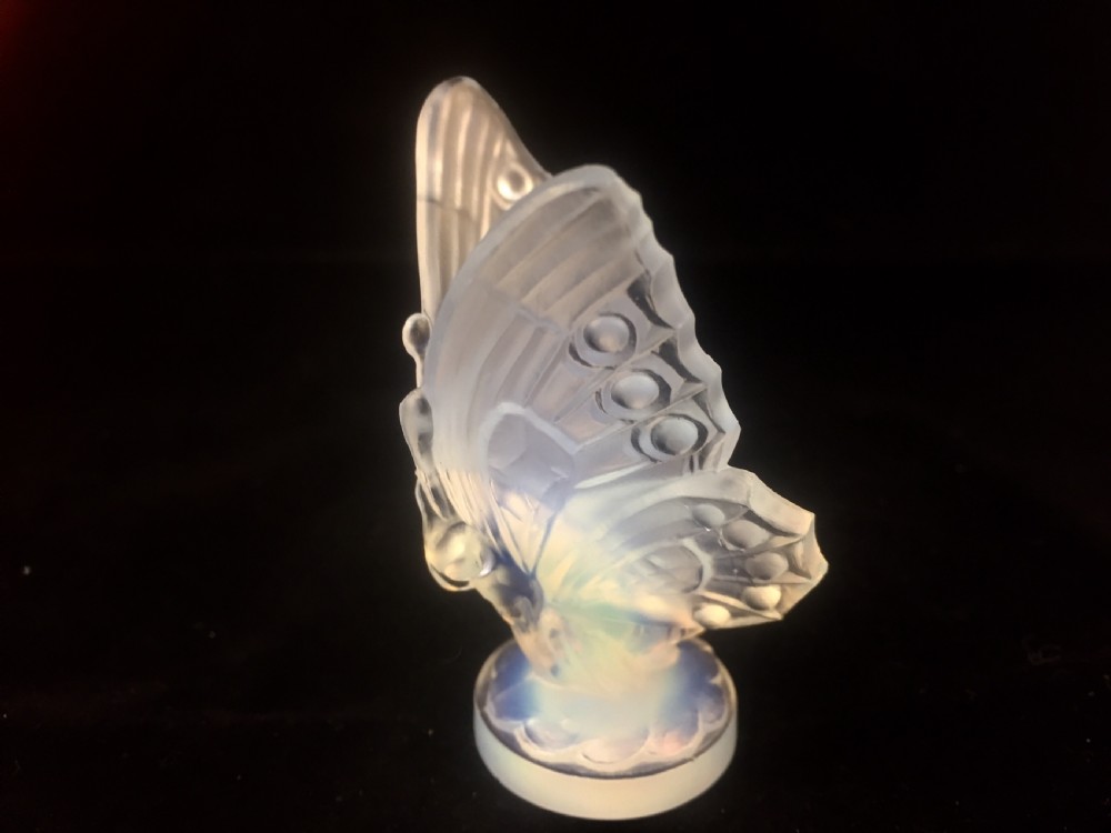 Sabino Art Deco opalescent butterfly c1930
